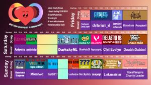 Speelschema game-marathon